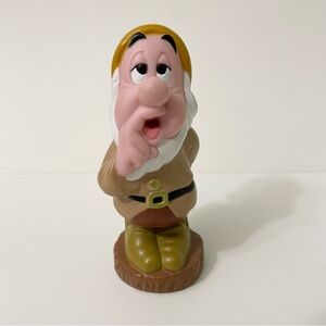 VTG Disney Snow White & Seven Dwarfs Sneezy 5" Rubber/Plastic Figure